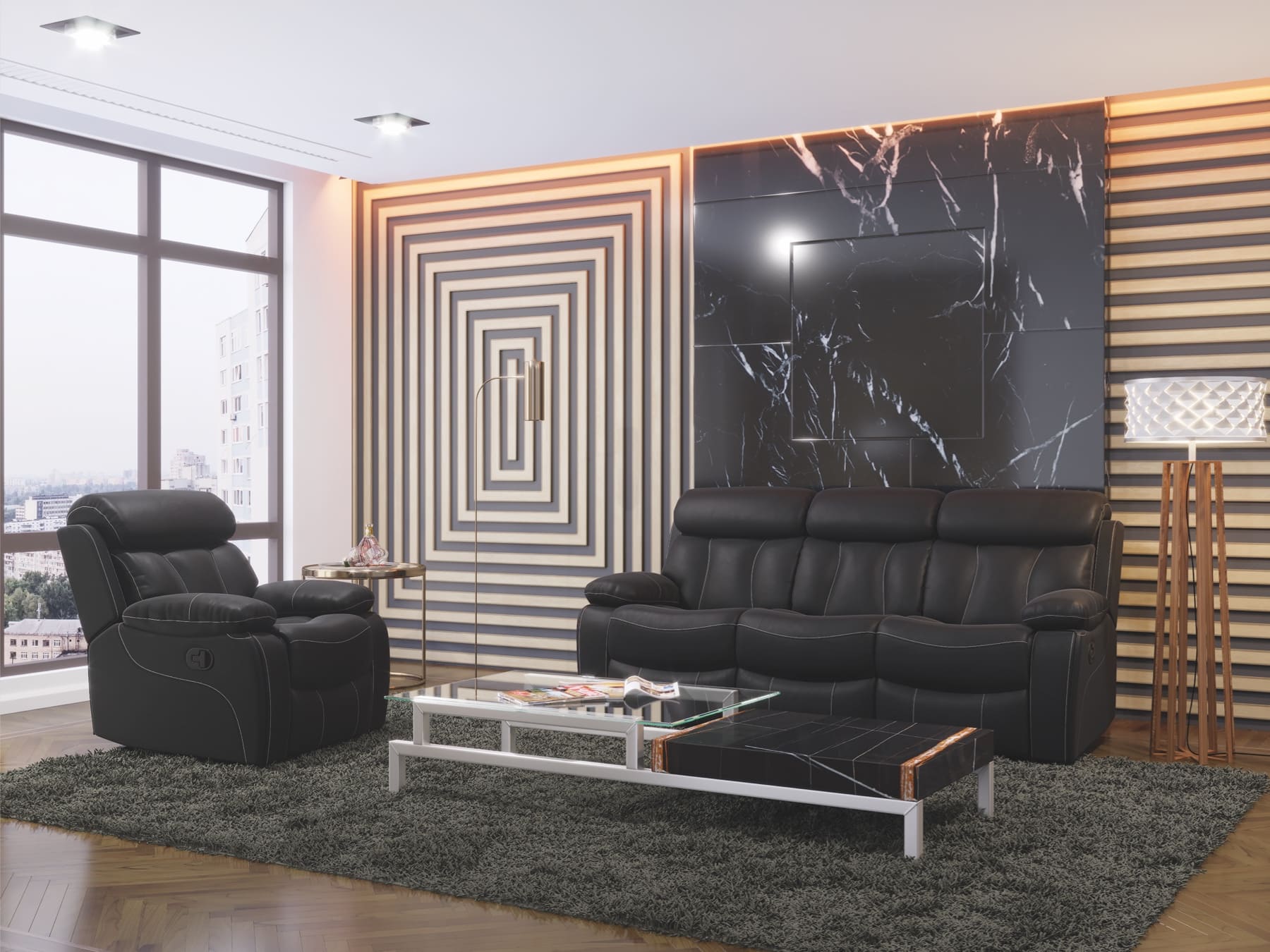 Модульный диван Хьюстон - Мягкая мебель премиум класса от Балито